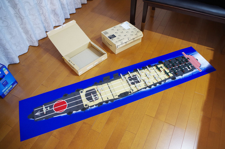 1 144 空母 1 144 米空母甲板 フルセット CKS365-144