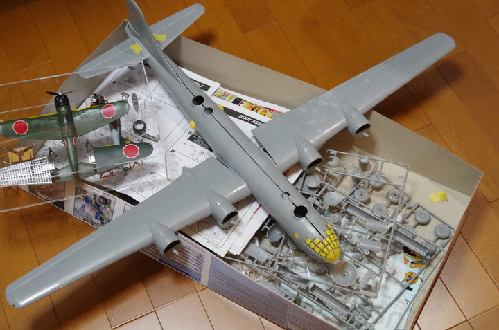 空のカケラ ライブラリ : 1/48のB-29を作ろう