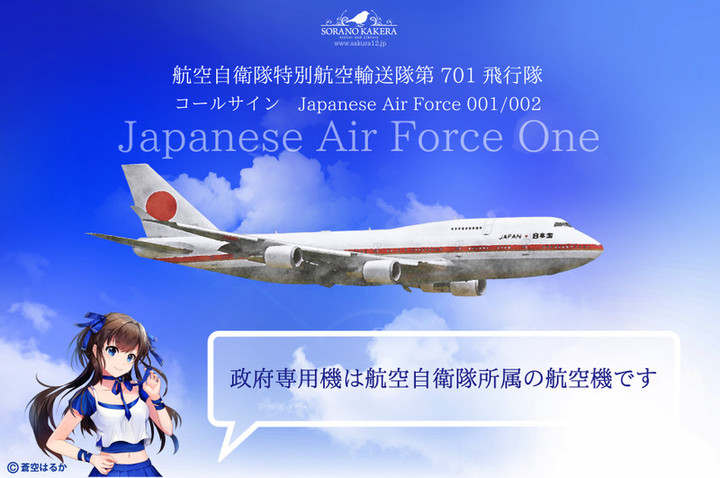 日本国政府専用機 4K] 日本国政府専用機（1号機・2号機） / 羽田空港 / Japanese