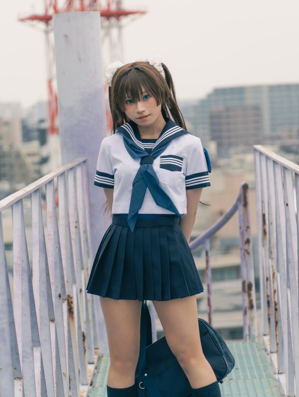 Lemiさん蒼空はるかコスプレ(制服)