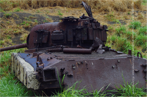 硫黄島　M4シャーマン戦車